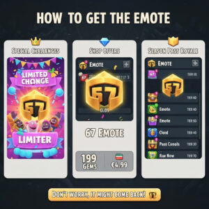 119679c7-cd47-443b-ae5c-a2026ce57339-300x300 How to Claim the 67 Emote in Clash Royale